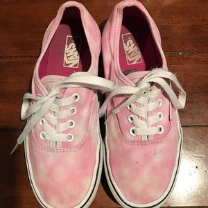 pink cloud platform vans